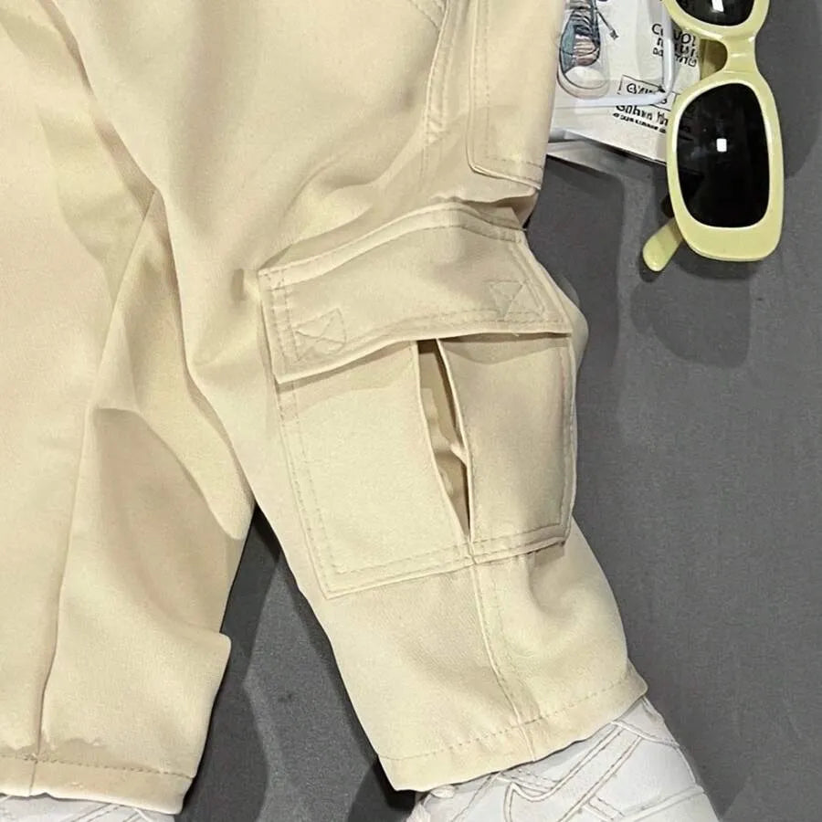 Calça Cargo Infantil Off-White – Estilo, Liberdade e Atitude