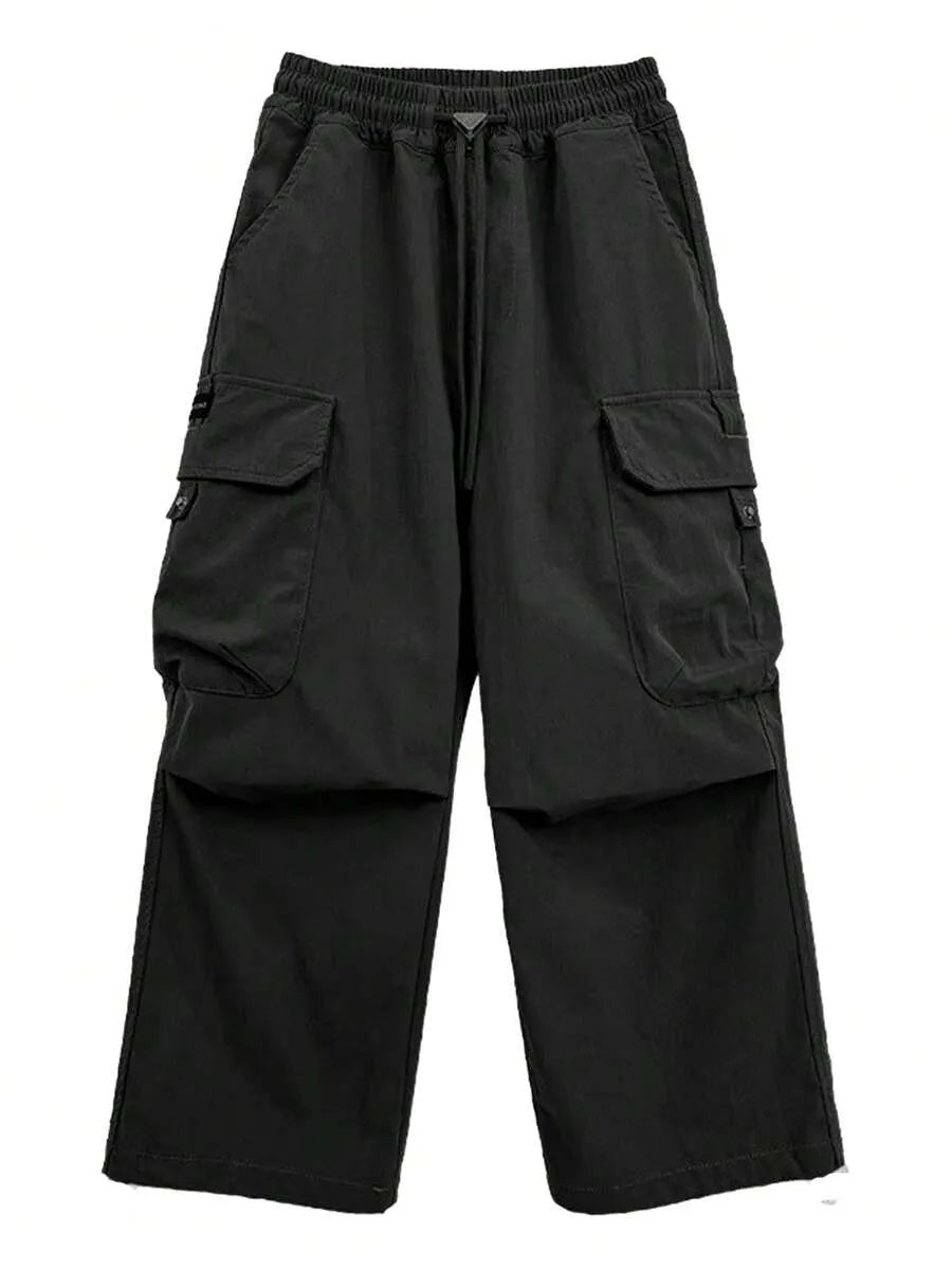 Calça Cargo Wide Street – Estilo Oversized Infantil