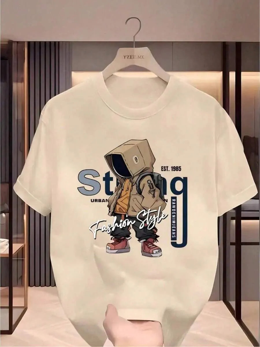 Camiseta Infantil Hooded Vibe – Streetwear com Atitude | Estilo & Conforto