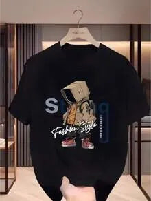 Camiseta Infantil Hooded Vibe – Streetwear com Atitude | Estilo & Conforto